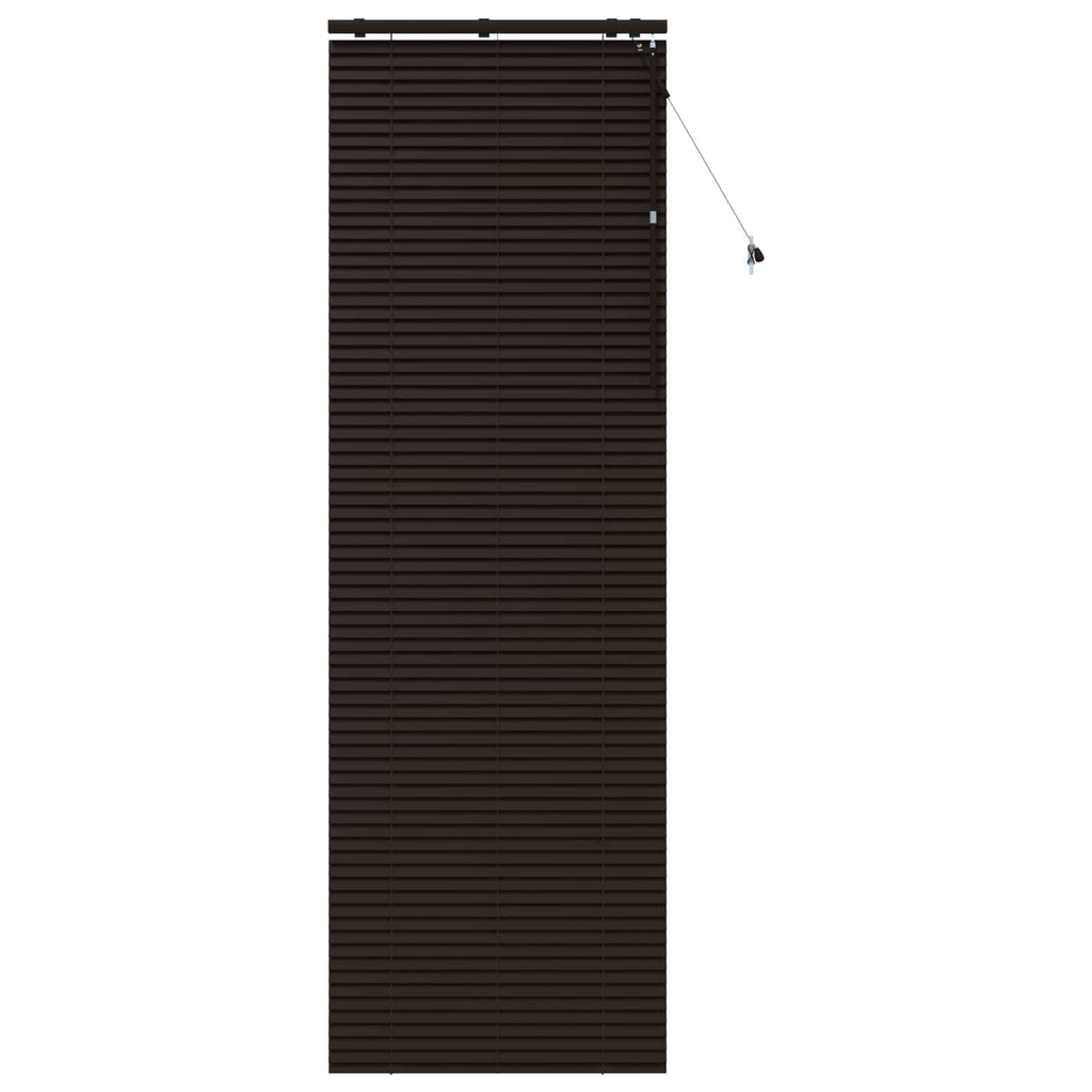 vidaXL Żaluzja wenecka Ciemny brąz 70 x 250 cm 35 mm