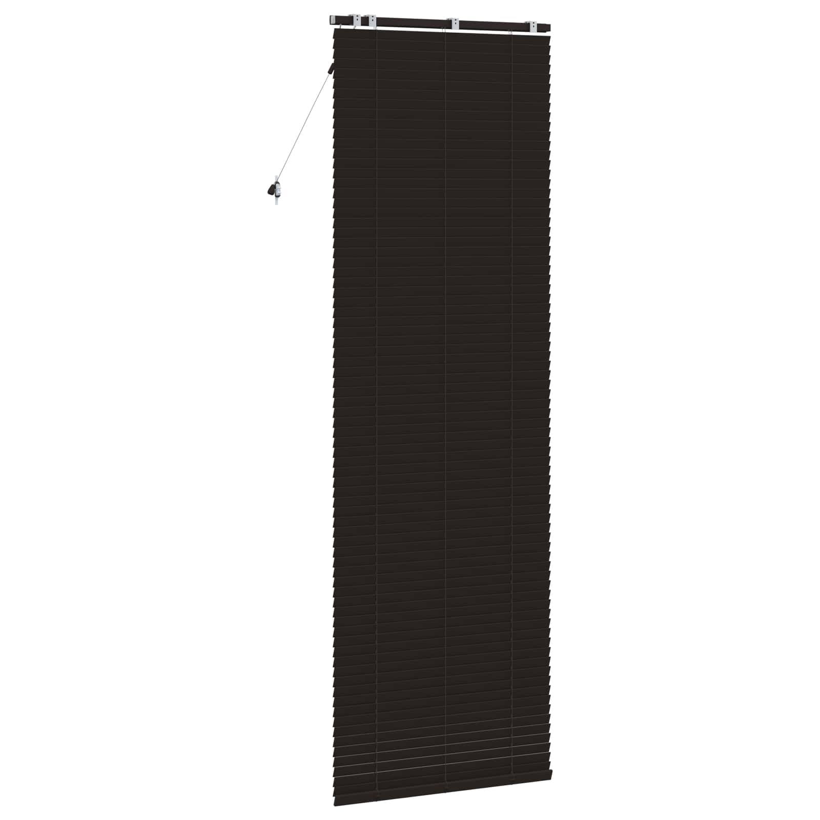 vidaXL Żaluzja wenecka Ciemny brąz 85 x 250 cm 35 mm