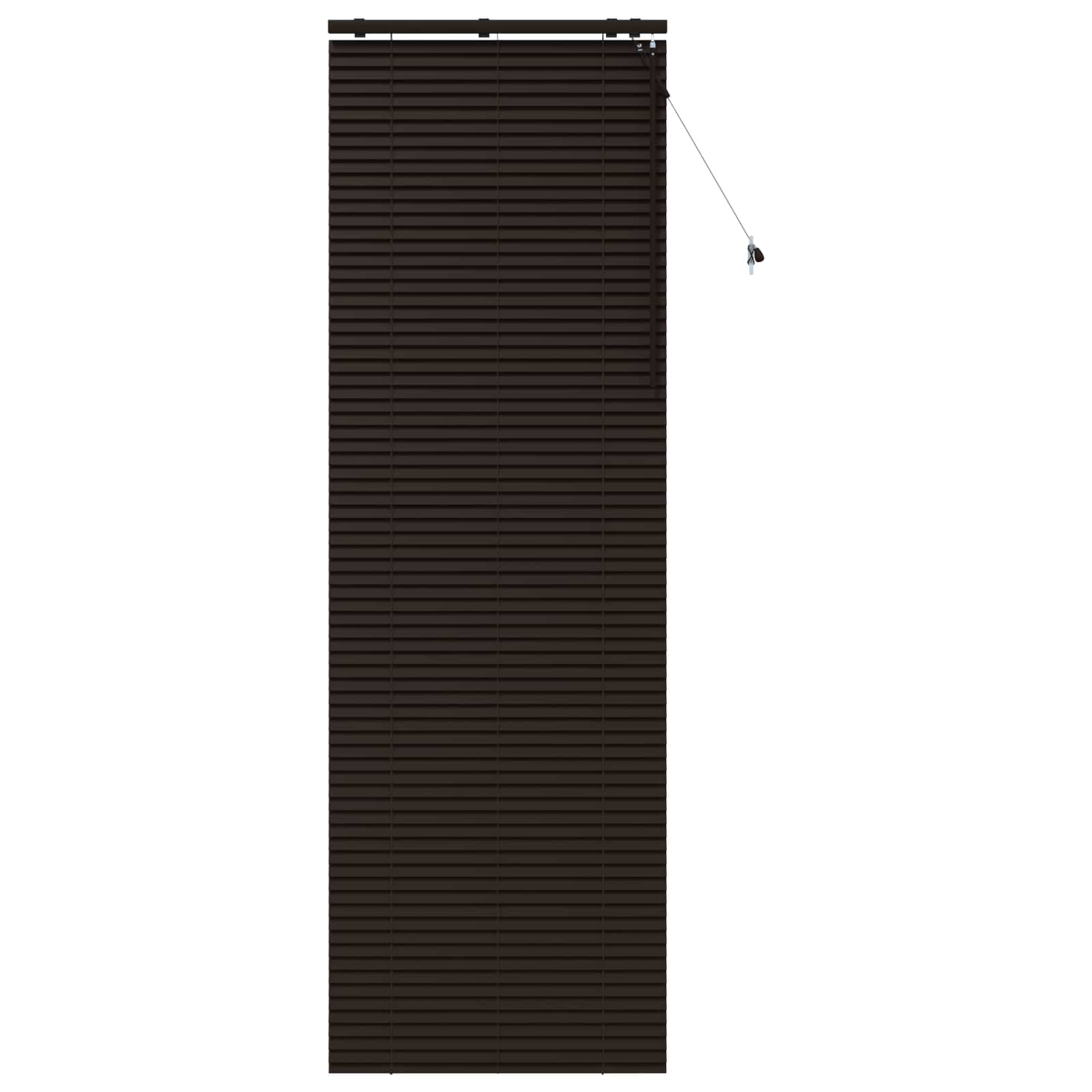 vidaXL Żaluzja wenecka Ciemny brąz 90 x 250 cm 35 mm