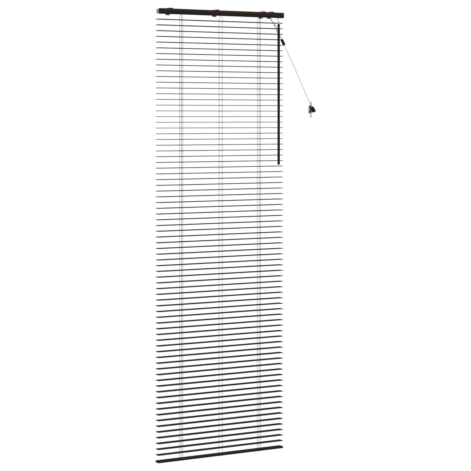 vidaXL Żaluzja wenecka Ciemny brąz 95 x 250 cm 35 mm