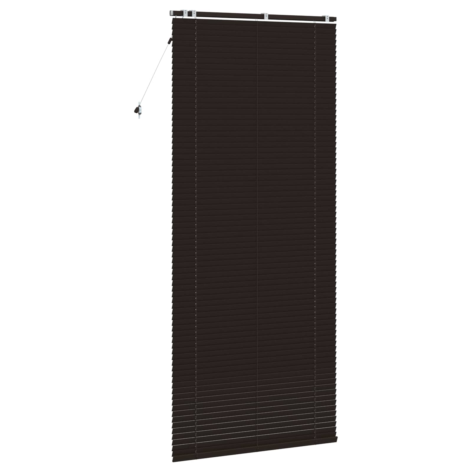 vidaXL Żaluzja wenecka Ciemny brąz 100 x 250 cm 35 mm
