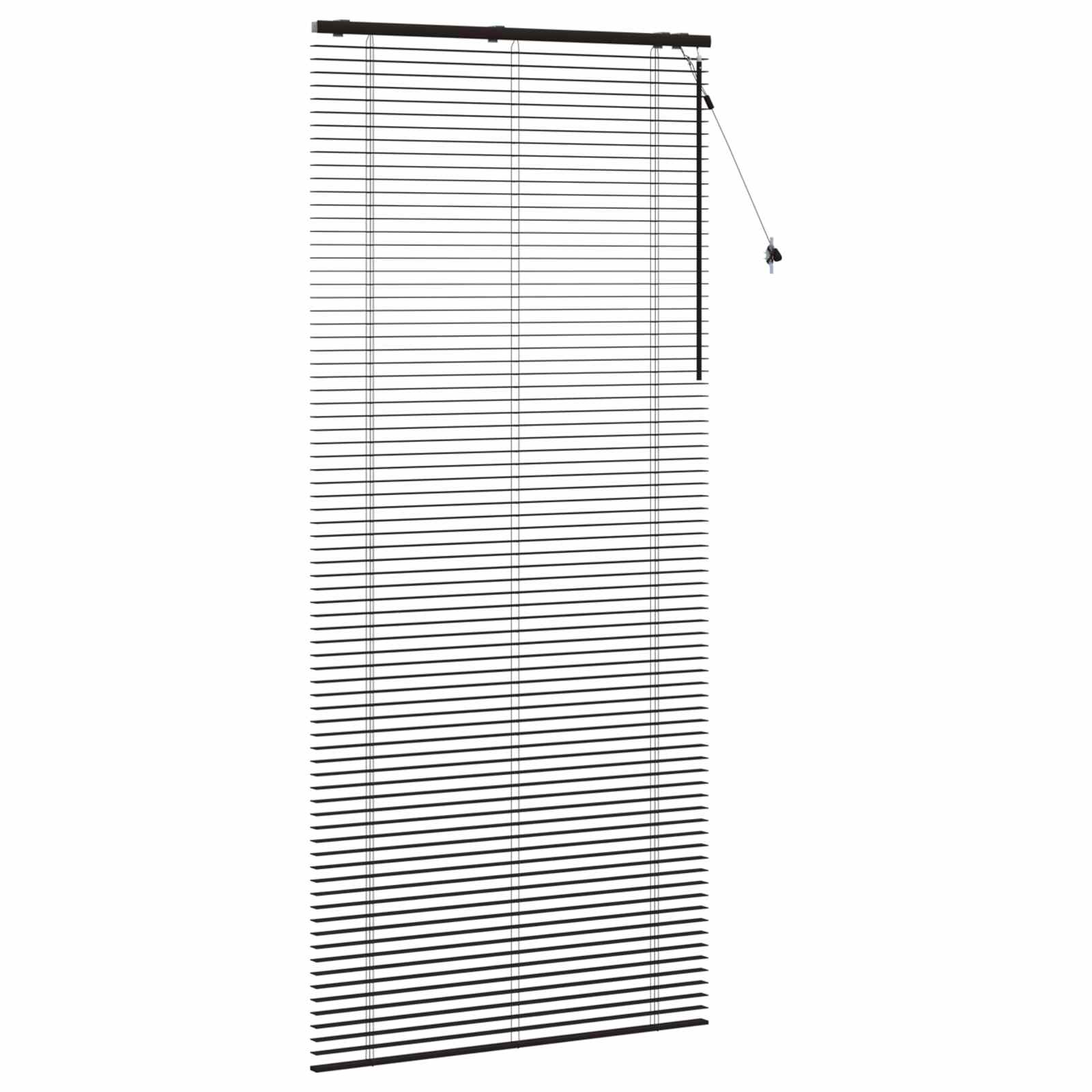 vidaXL Żaluzja wenecka Ciemny brąz 105 x 250 cm 35 mm