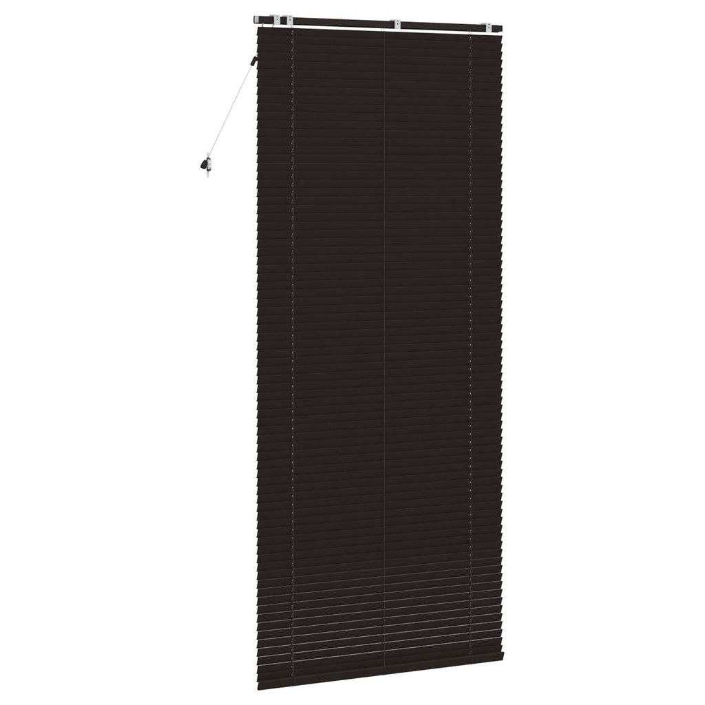vidaXL Żaluzja wenecka Ciemny brąz 110 x 250 cm 35 mm