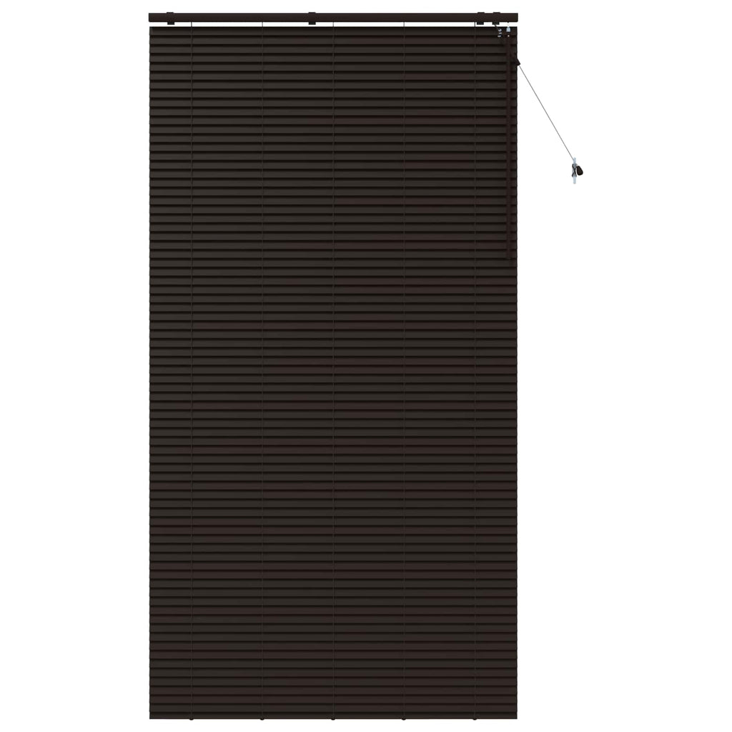 vidaXL Żaluzja wenecka Ciemny brąz 135 x 250 cm 35 mm