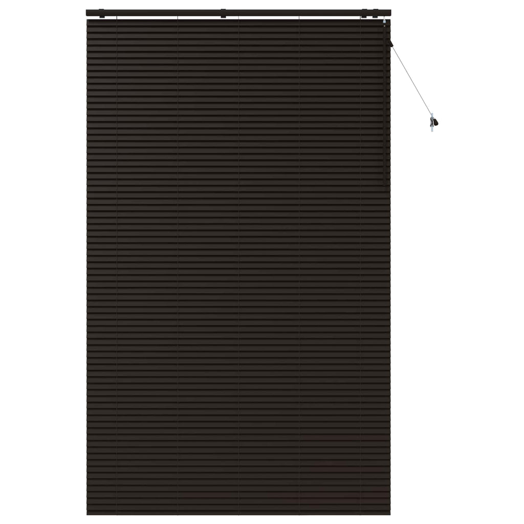 vidaXL Żaluzja wenecka Ciemny brąz 160 x 250 cm 35 mm