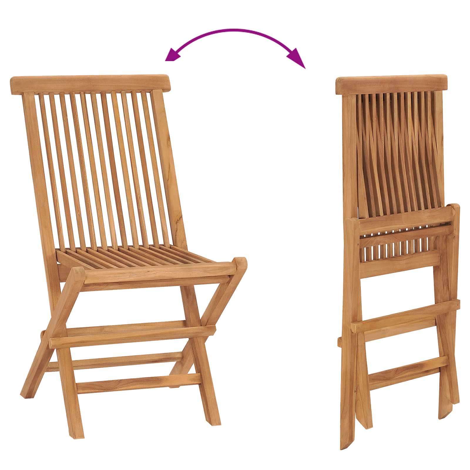 vidaXL Zestaw do jadalni w ogrodzie 3 pcs Brązowy Lite Drewno Akacji
