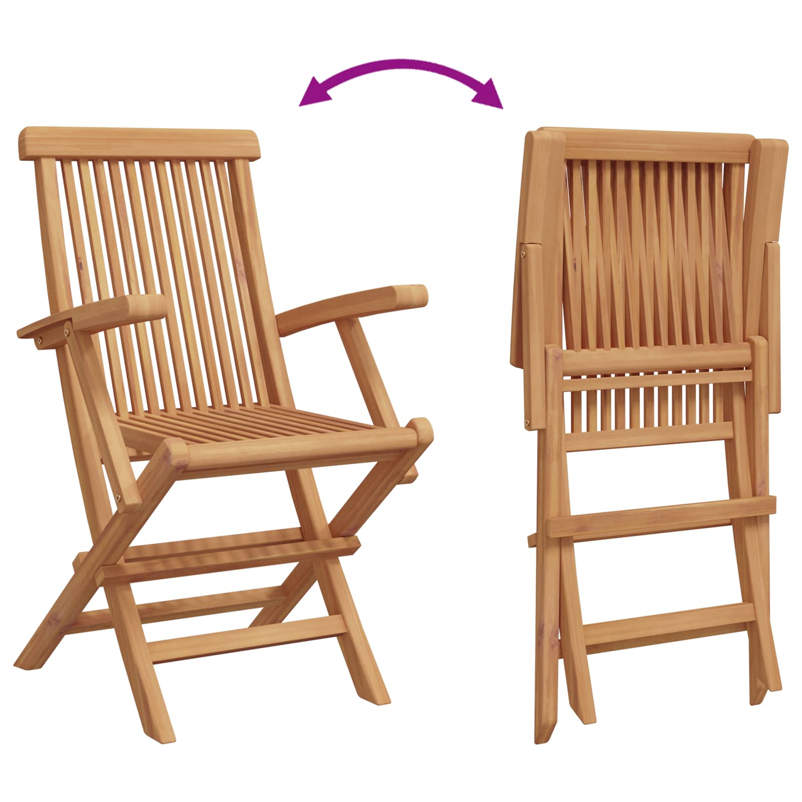 vidaXL Zestaw do jadalni w ogrodzie 3 pcs Brązowy Lite Drewno Akacji
