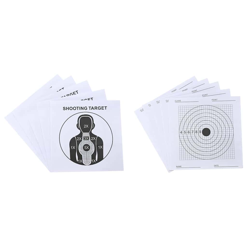 vidaXL Cel do airsoftu Czarny 19 x 26 x 25 cm Z tworzywa sztucznego