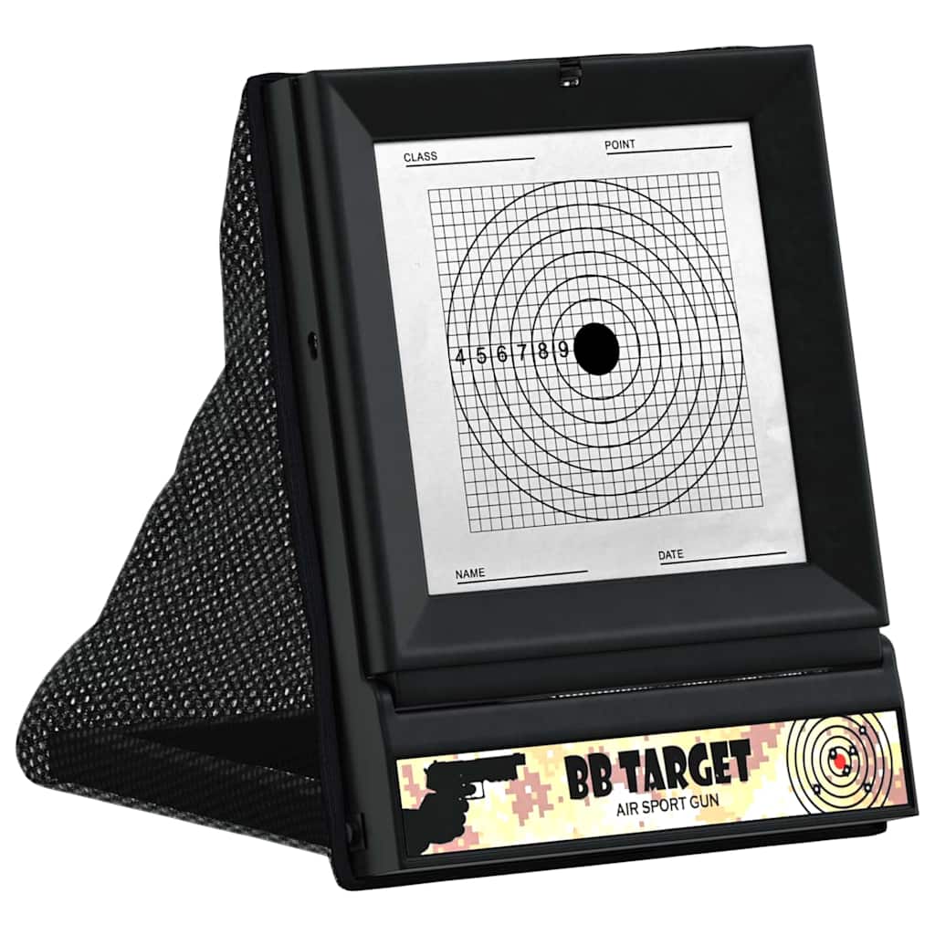 vidaXL Cel do airsoftu Czarny 19 x 26 x 25 cm Z tworzywa sztucznego