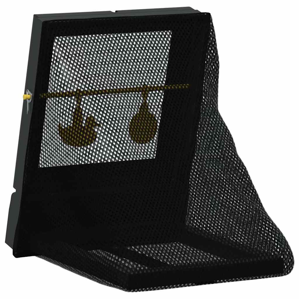 vidaXL Cel do airsoftu Czarny 19 x 26 x 25 cm Z tworzywa sztucznego