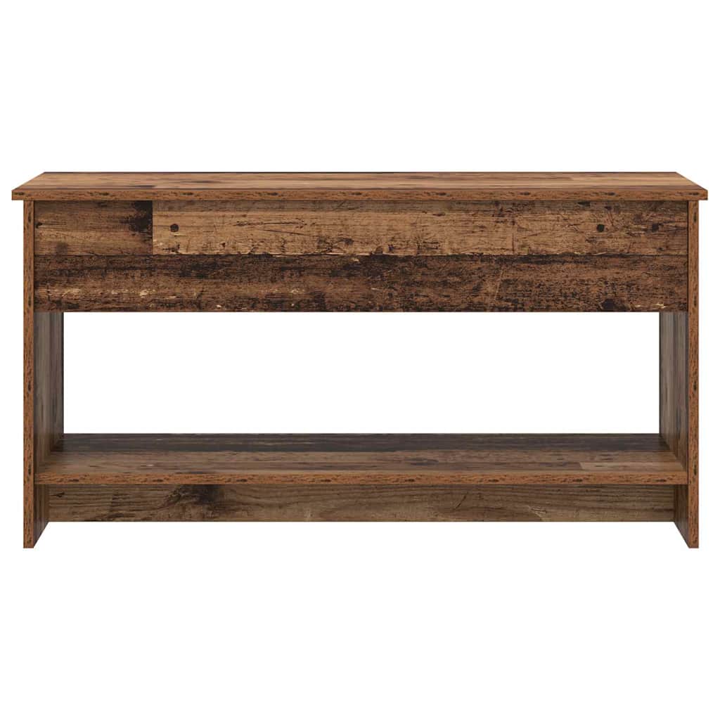 vidaXL Stolik kawowy Stare drewno 80 x 50,5 x 41,5 cm