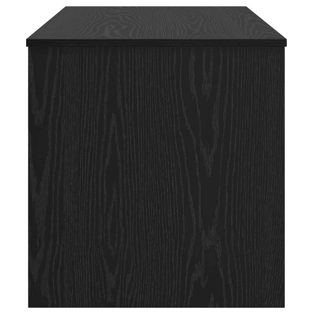 vidaXL Stolik kawowy Czarny Dąb 80 x 50,5 x 41,5 cm