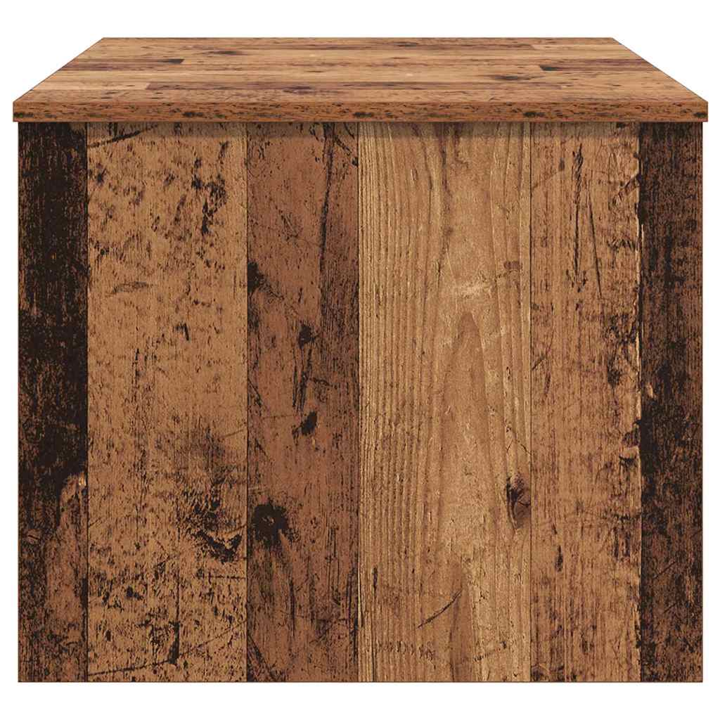 vidaXL Stolik kawowy Stare drewno 102 x 50,5 x 46,5 cm