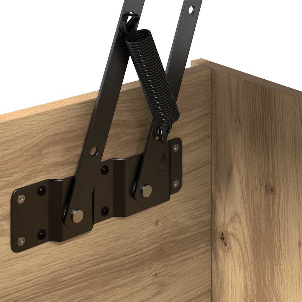 vidaXL Stolik kawowy Dąb rzemieślniczy 102 x 50,5 x 46,5 cm