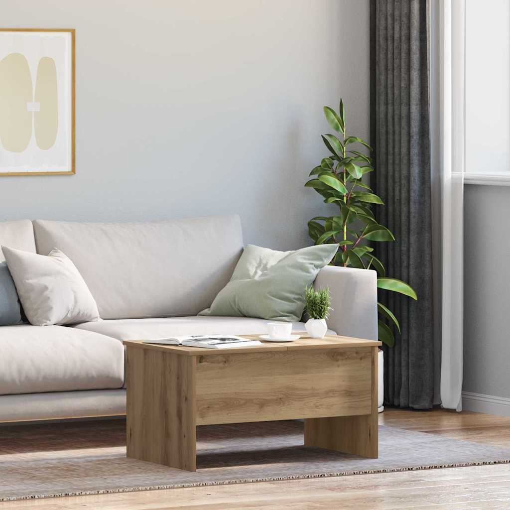 vidaXL Stolik kawowy Dąb rzemieślniczy 102 x 50,5 x 46,5 cm