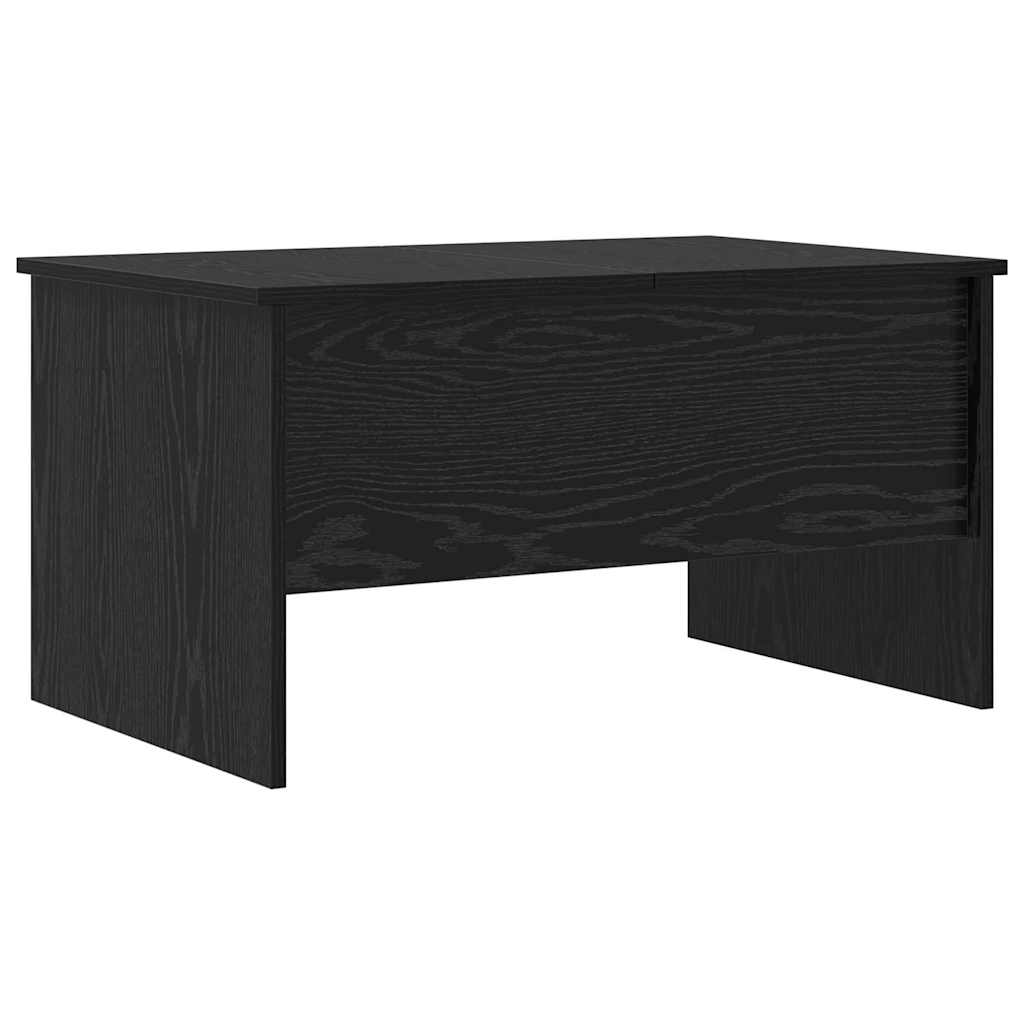 vidaXL Stolik kawowy Czarny Dąb 102 x 50,5 x 46,5 cm