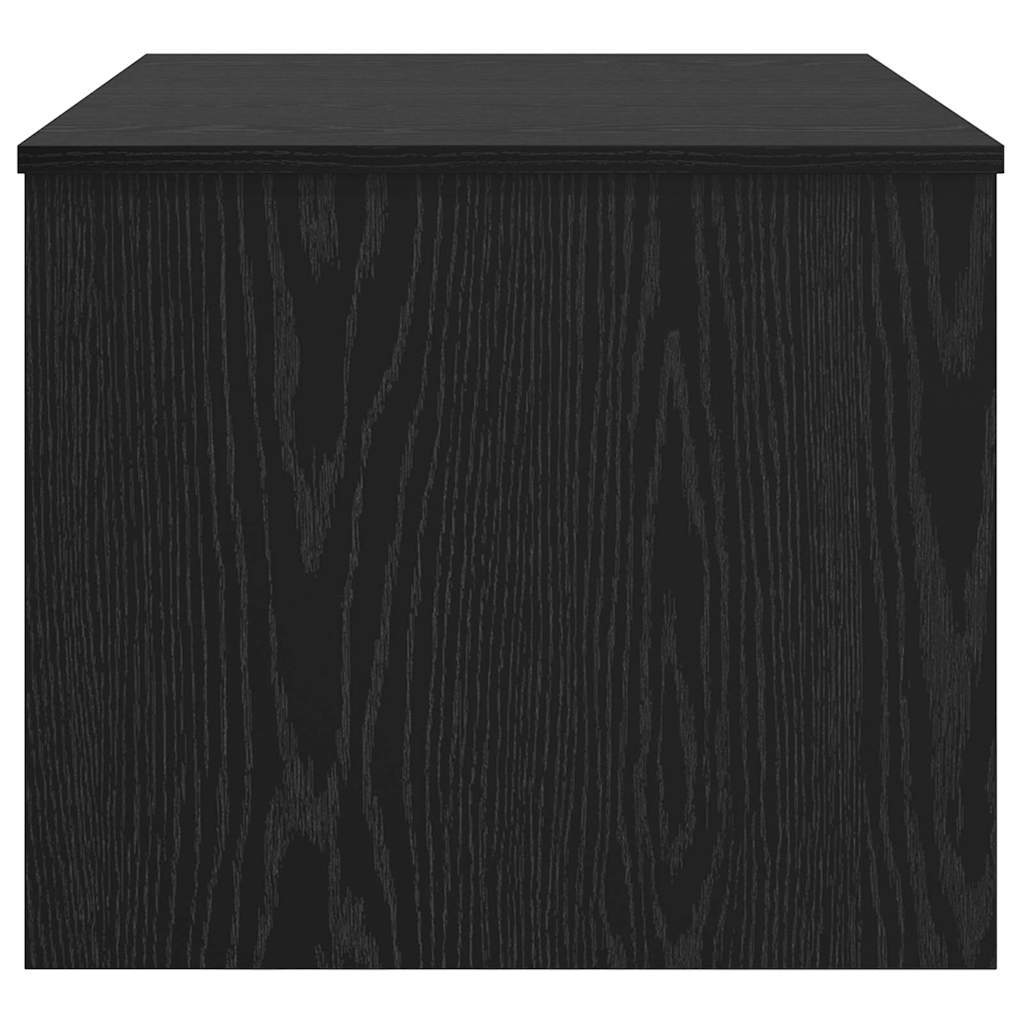 vidaXL Stolik kawowy Czarny Dąb 102 x 50,5 x 46,5 cm