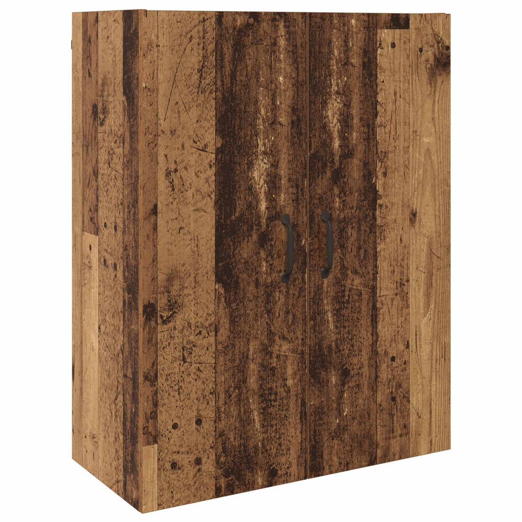 vidaXL Szafka ścienna Stare drewno 69,5 x 34 x 90 cm