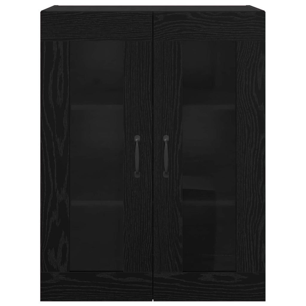 vidaXL Szafka do przechowywania Czarny Dąb 69,5 x 34 x 90 cm