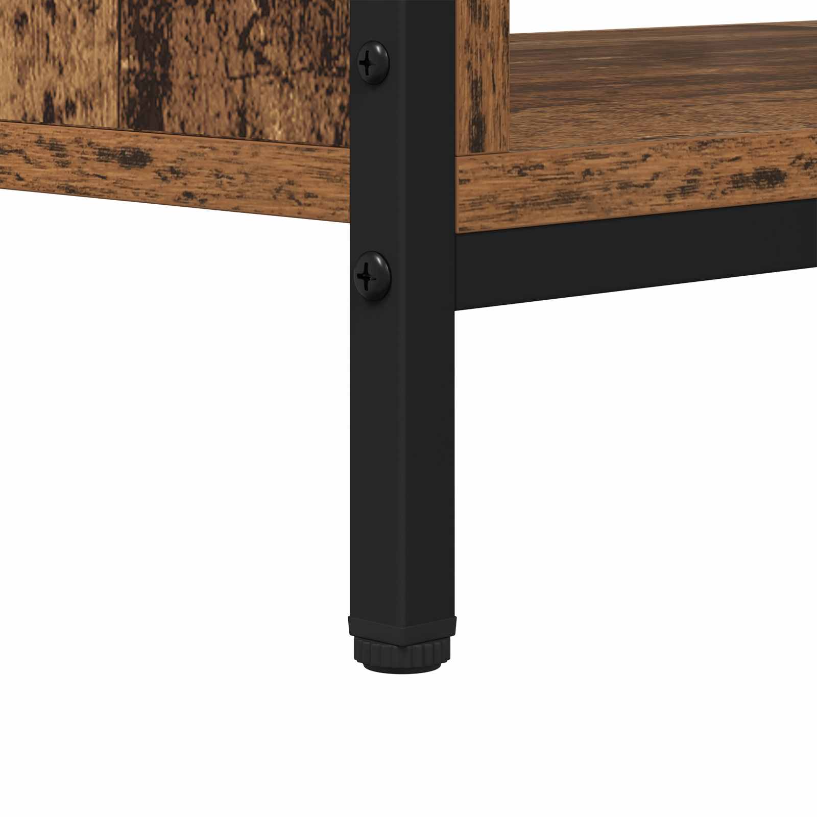 vidaXL Szafka pod telewizor Stare drewno 100 x 40 x 45 cm