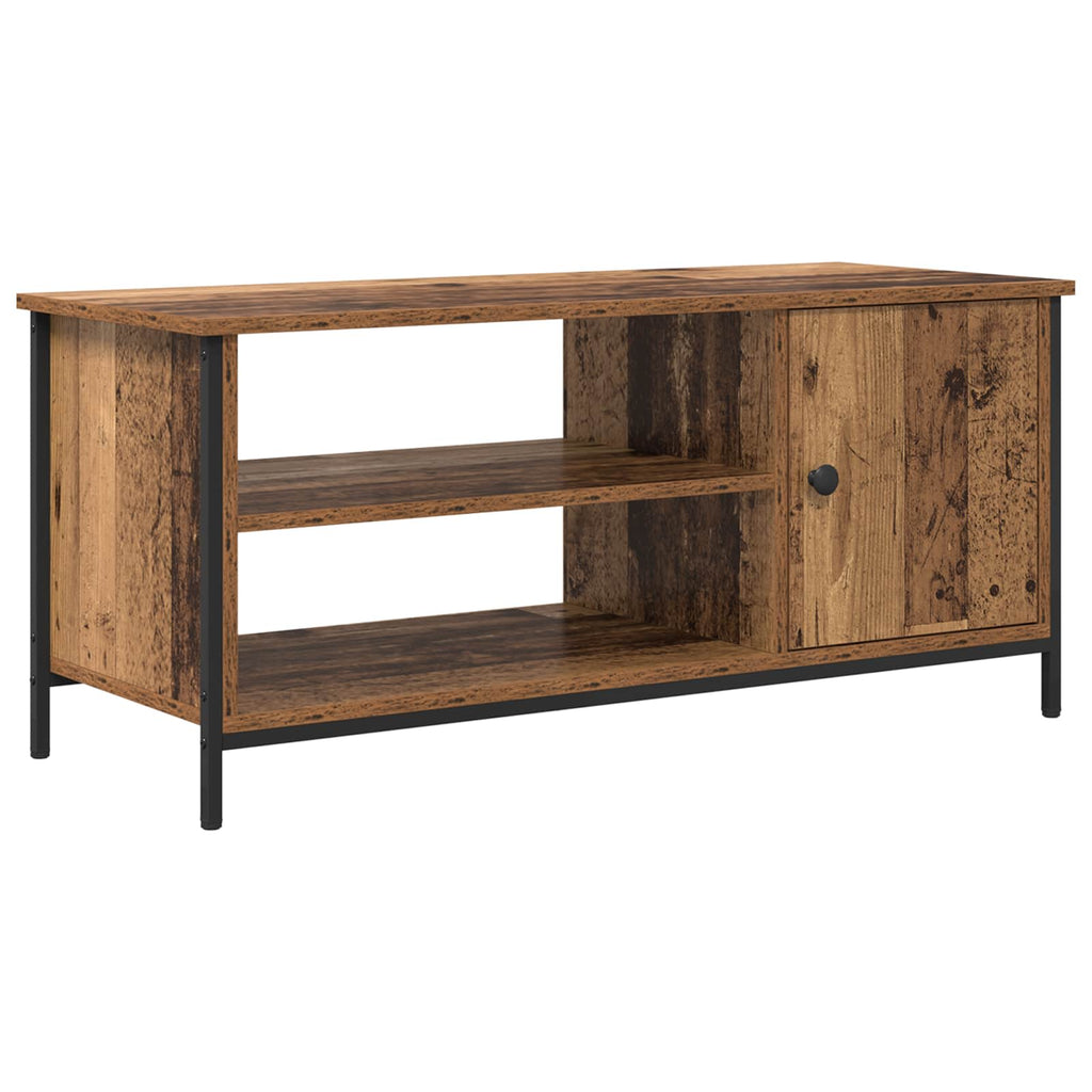 vidaXL Szafka pod telewizor Stare drewno 100 x 40 x 45 cm