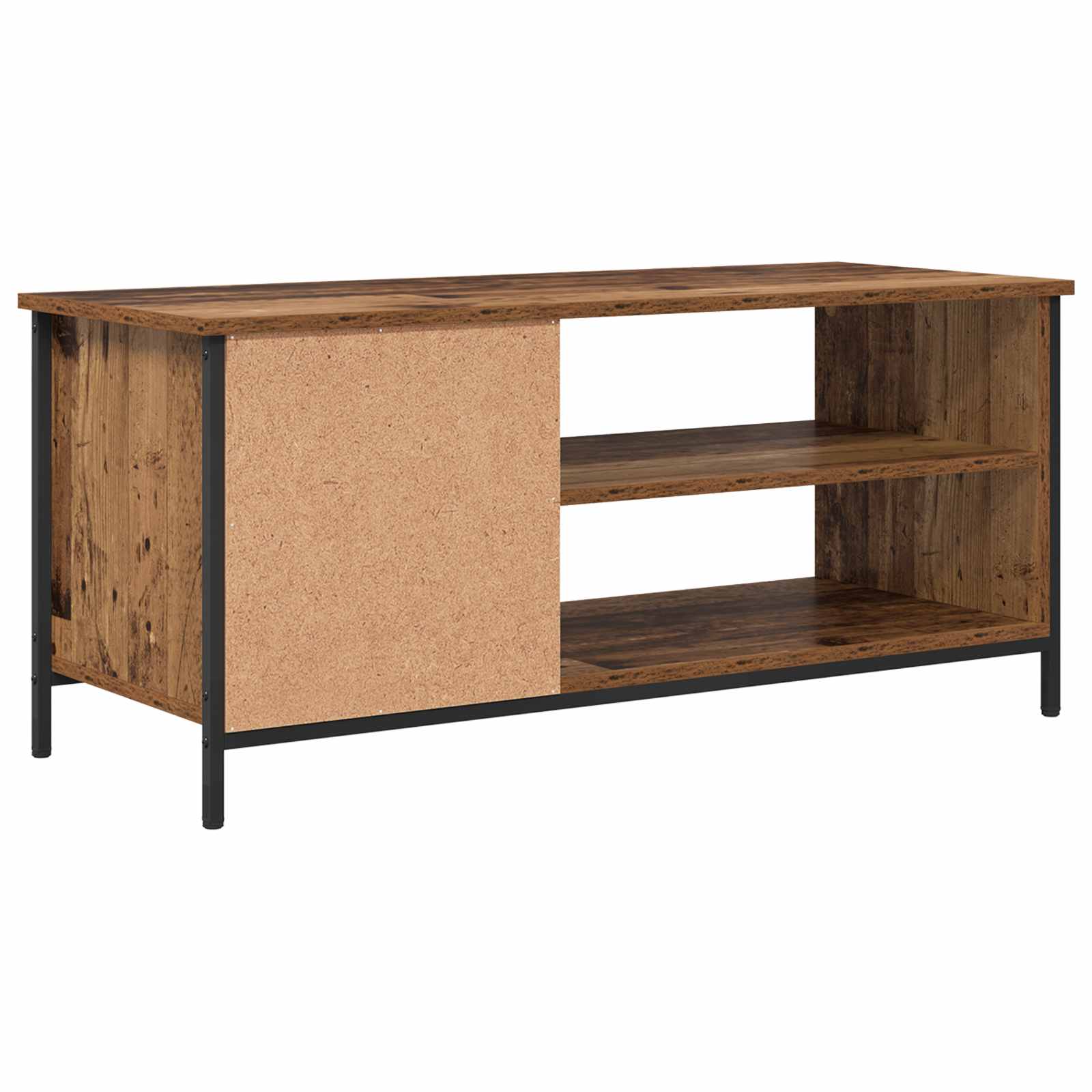 vidaXL Szafka pod telewizor Stare drewno 100 x 40 x 45 cm