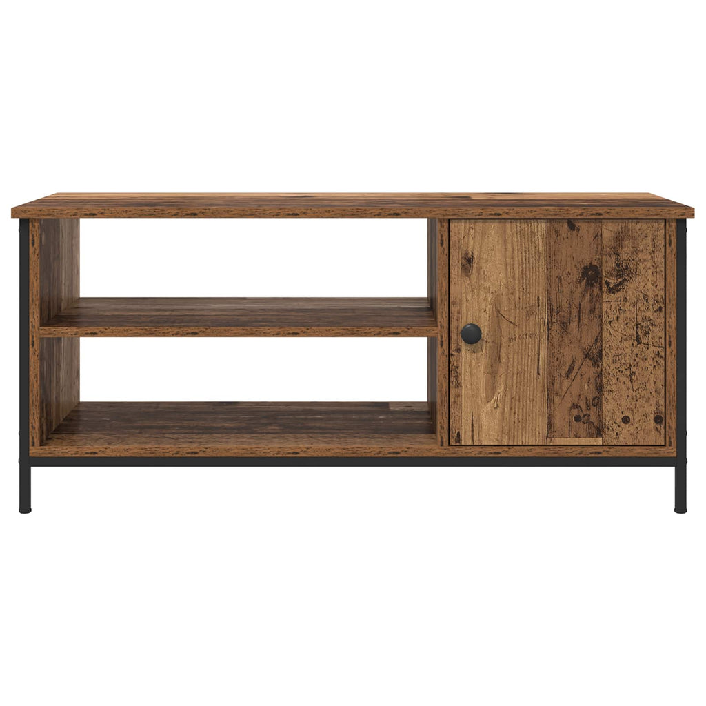 vidaXL Szafka pod telewizor Stare drewno 100 x 40 x 45 cm
