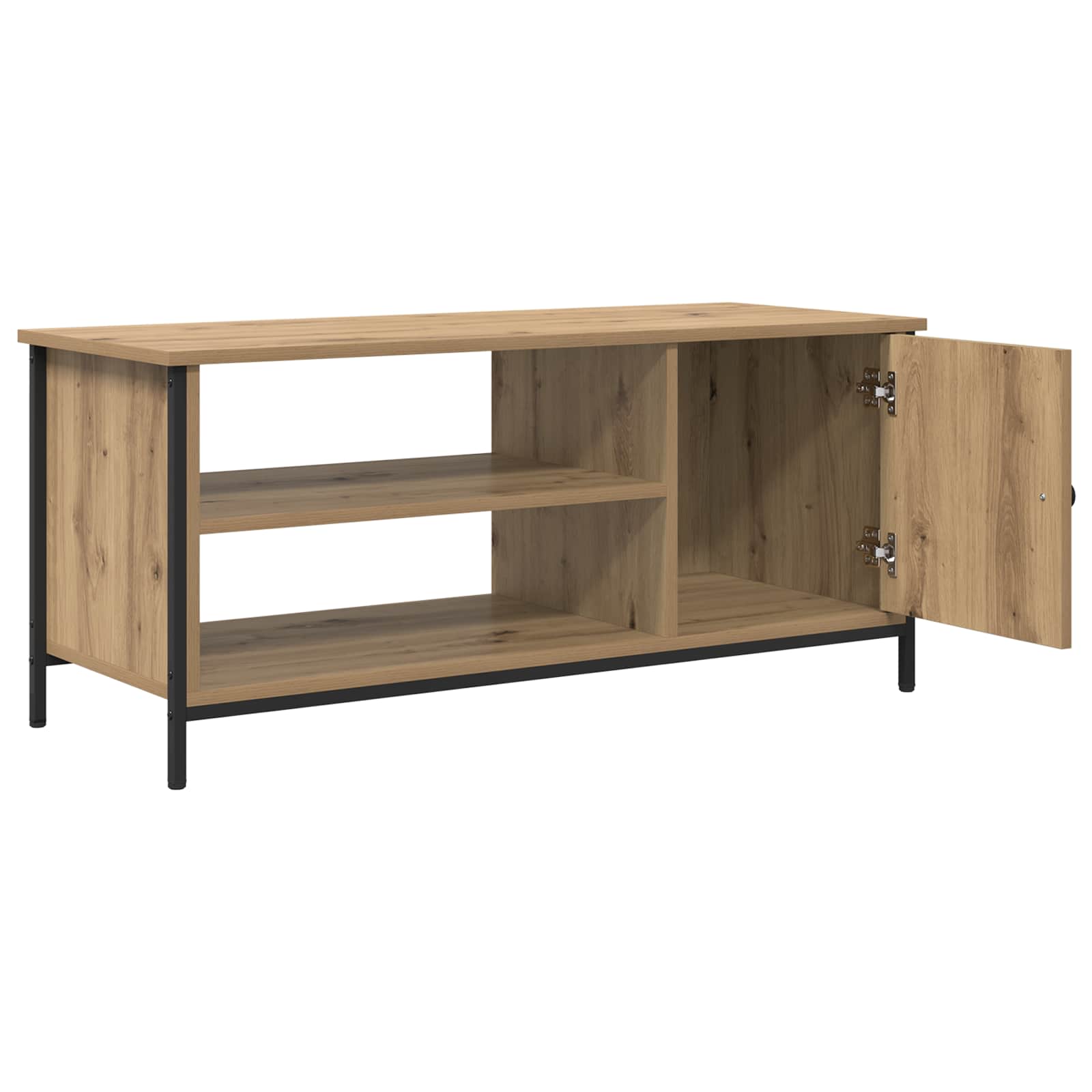 vidaXL Szafka pod telewizor Dąb rzemieślniczy 100 x 40 x 45 cm