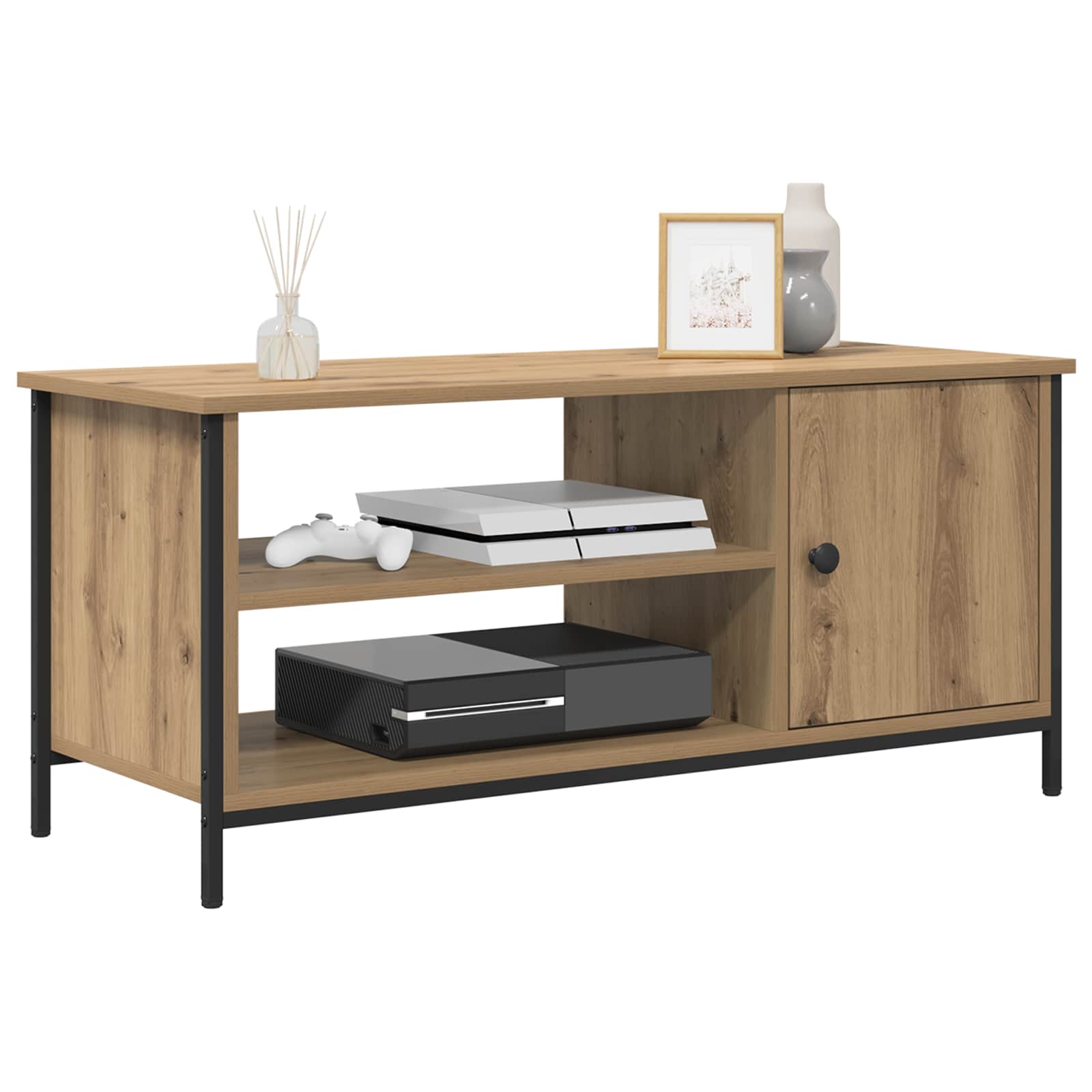 vidaXL Szafka pod telewizor Dąb rzemieślniczy 100 x 40 x 45 cm
