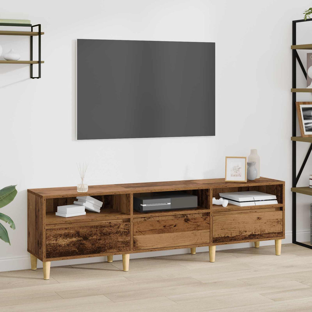 vidaXL Szafka pod telewizor 150 x 30 x 45 cm Stare drewno