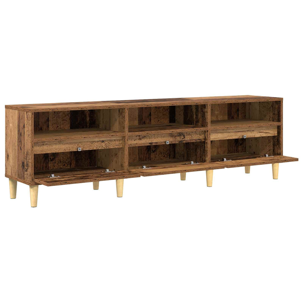 vidaXL Szafka pod telewizor 150 x 30 x 45 cm Stare drewno