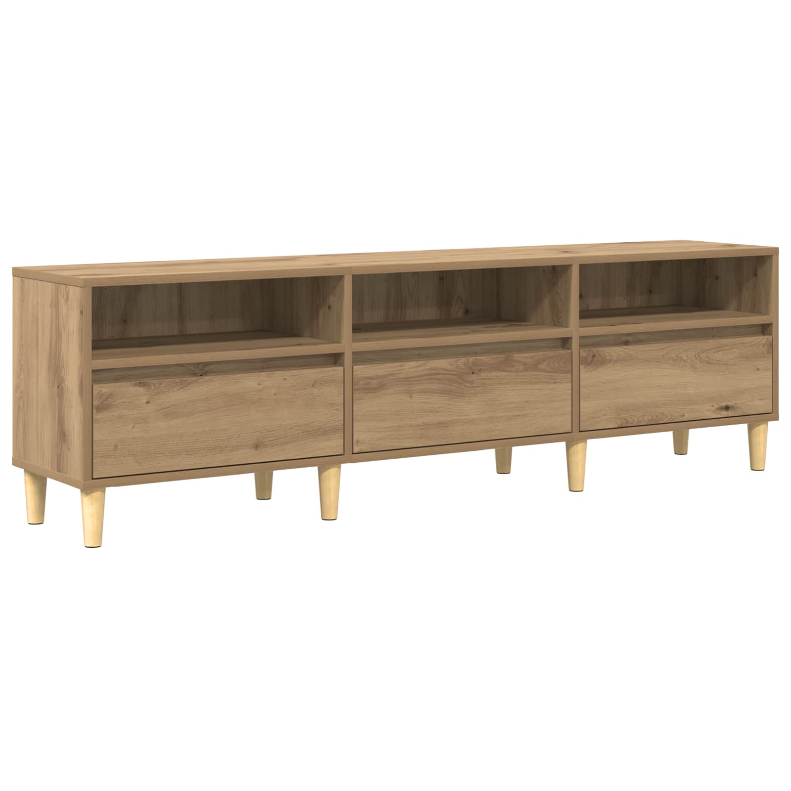 vidaXL Szafka pod telewizor Dąb rzemieślniczy 150 x 30 x 45 cm