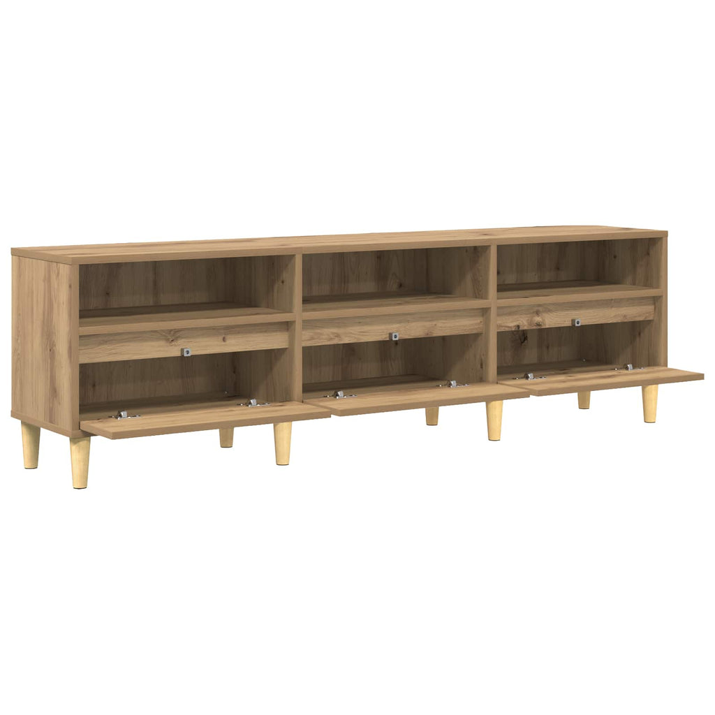 vidaXL Szafka pod telewizor Dąb rzemieślniczy 150 x 30 x 45 cm