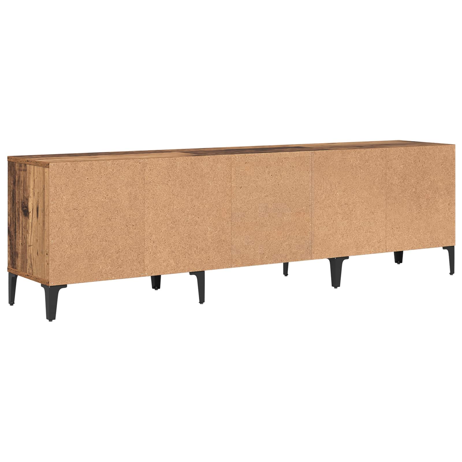 vidaXL Szafka pod telewizor z szufladą Stare drewno 150 x 30 x 45 cm