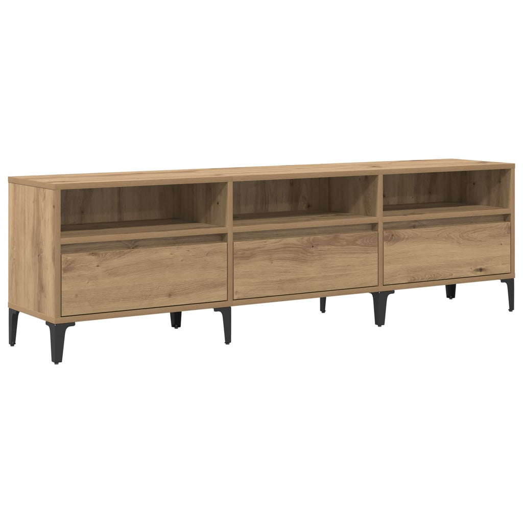 vidaXL Szafka pod telewizor Dąb rzemieślniczy 150 x 30 x 45 cm
