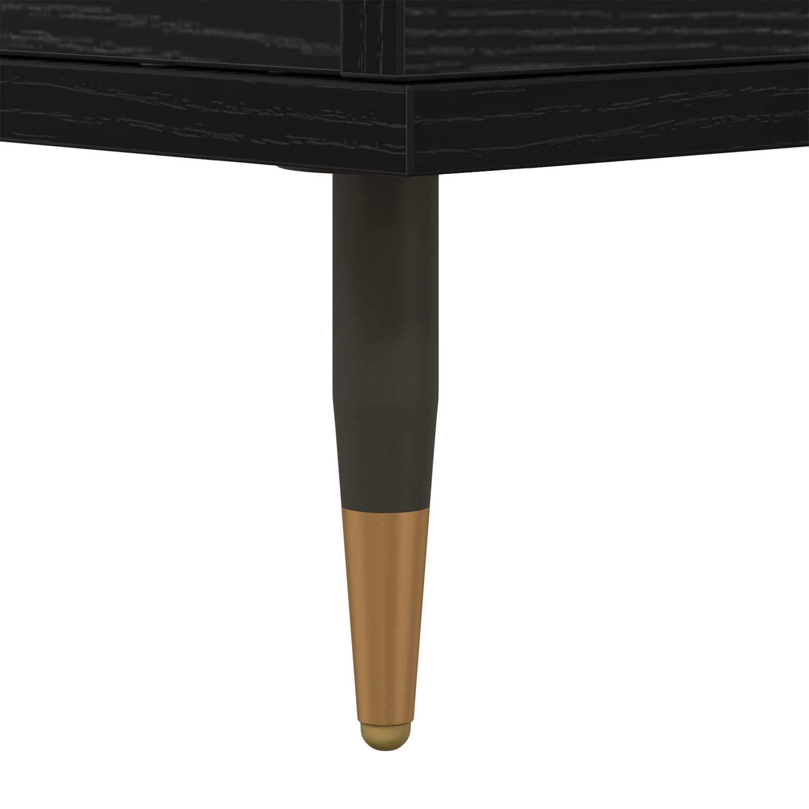 vidaXL Bufet Czarny Dąb 60 x 35 x 70 cm