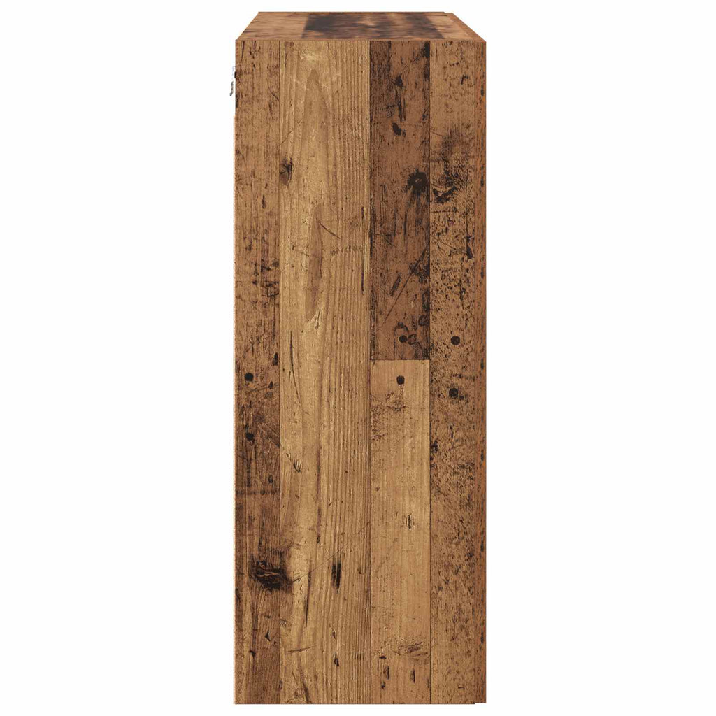 vidaXL Szafka ścienna Stare drewno 69,5 x 34 x 90 cm