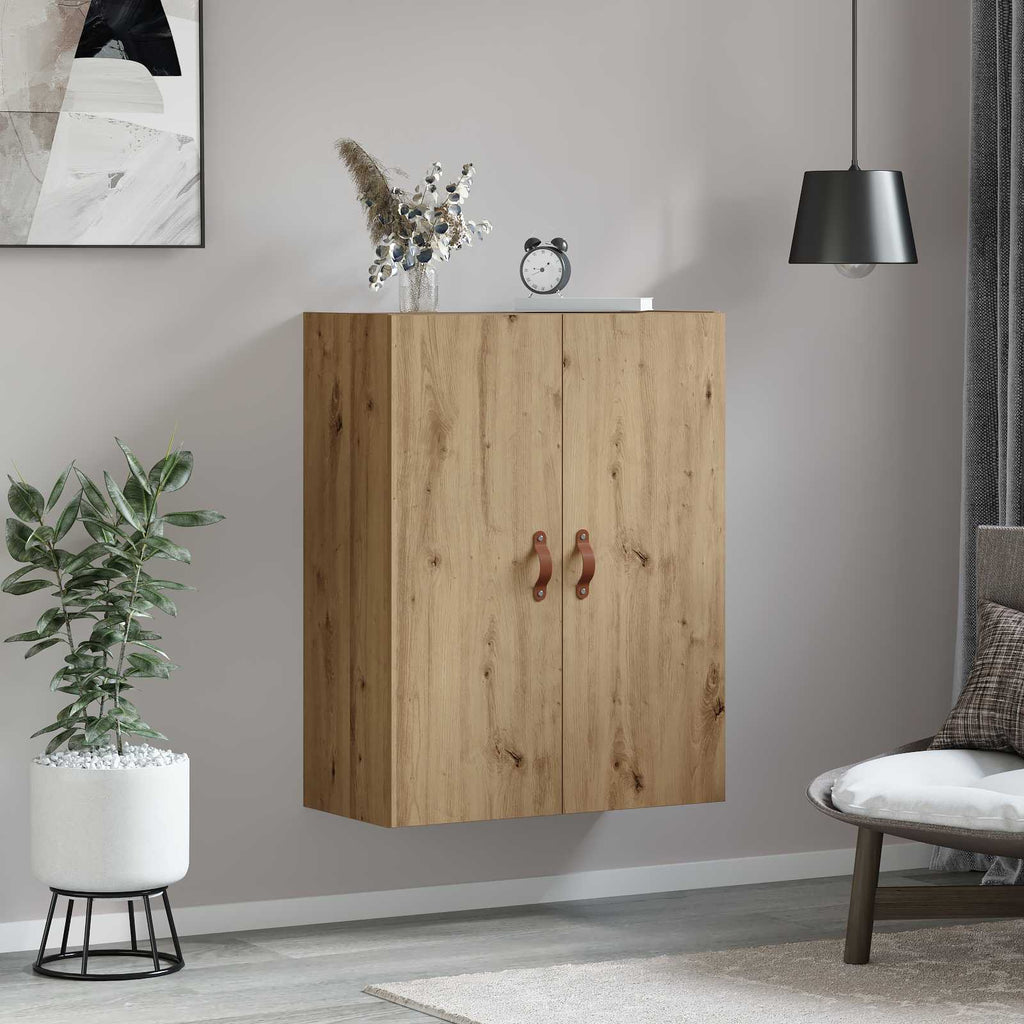vidaXL Szafka ścienna Dąb rzemieślniczy 69,5 x 34 x 90 cm