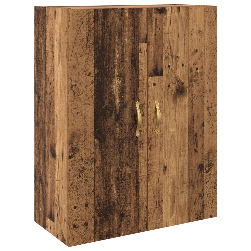 vidaXL Szafka ścienna Stare drewno 69,5 x 34 x 90 cm