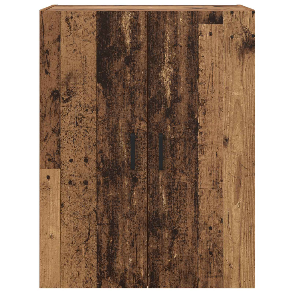 vidaXL Szafka ścienna Stare drewno 69,5 x 34 x 90 cm