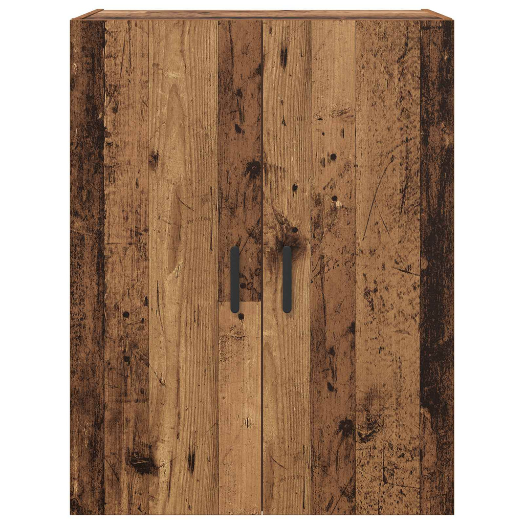 vidaXL Szafka ścienna Stare drewno 69,5 x 34 x 90 cm