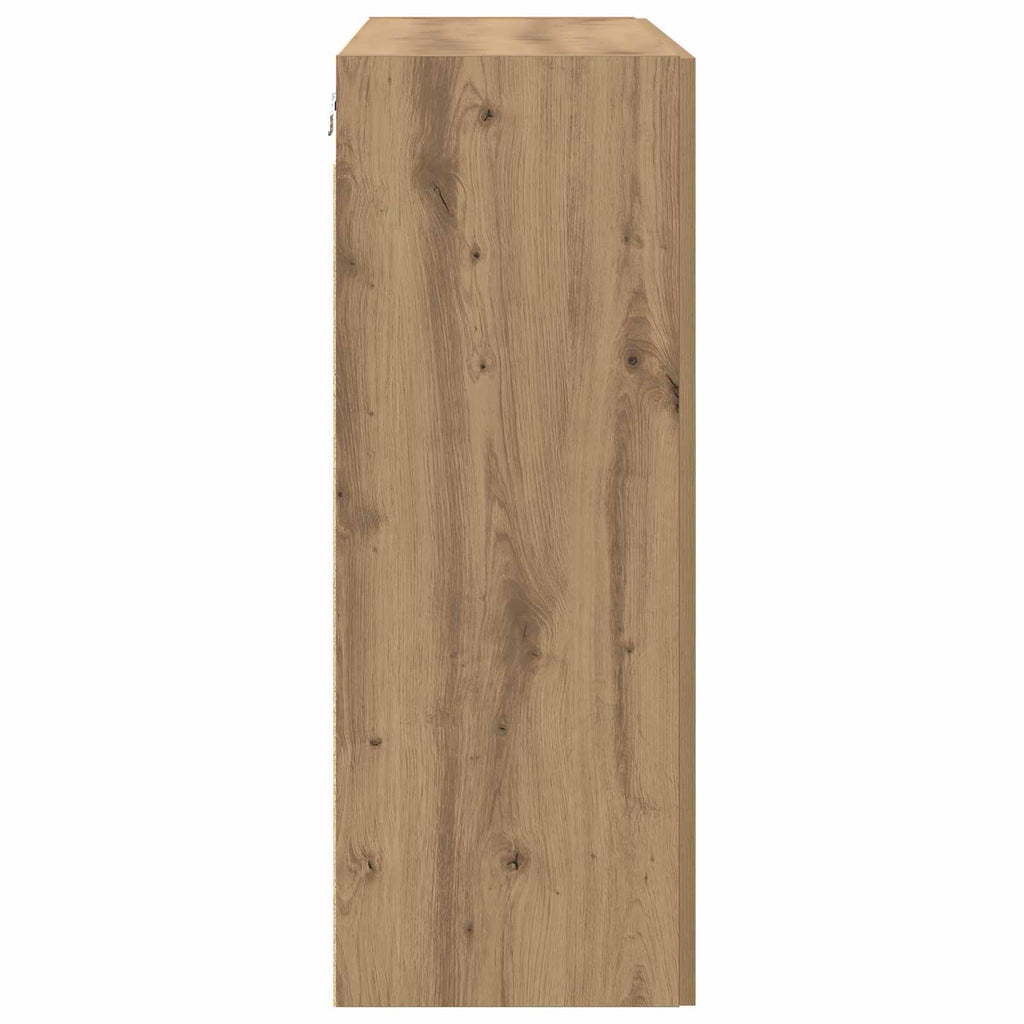 vidaXL Szafka ścienna Dąb rzemieślniczy 69,5 x 34 x 90 cm