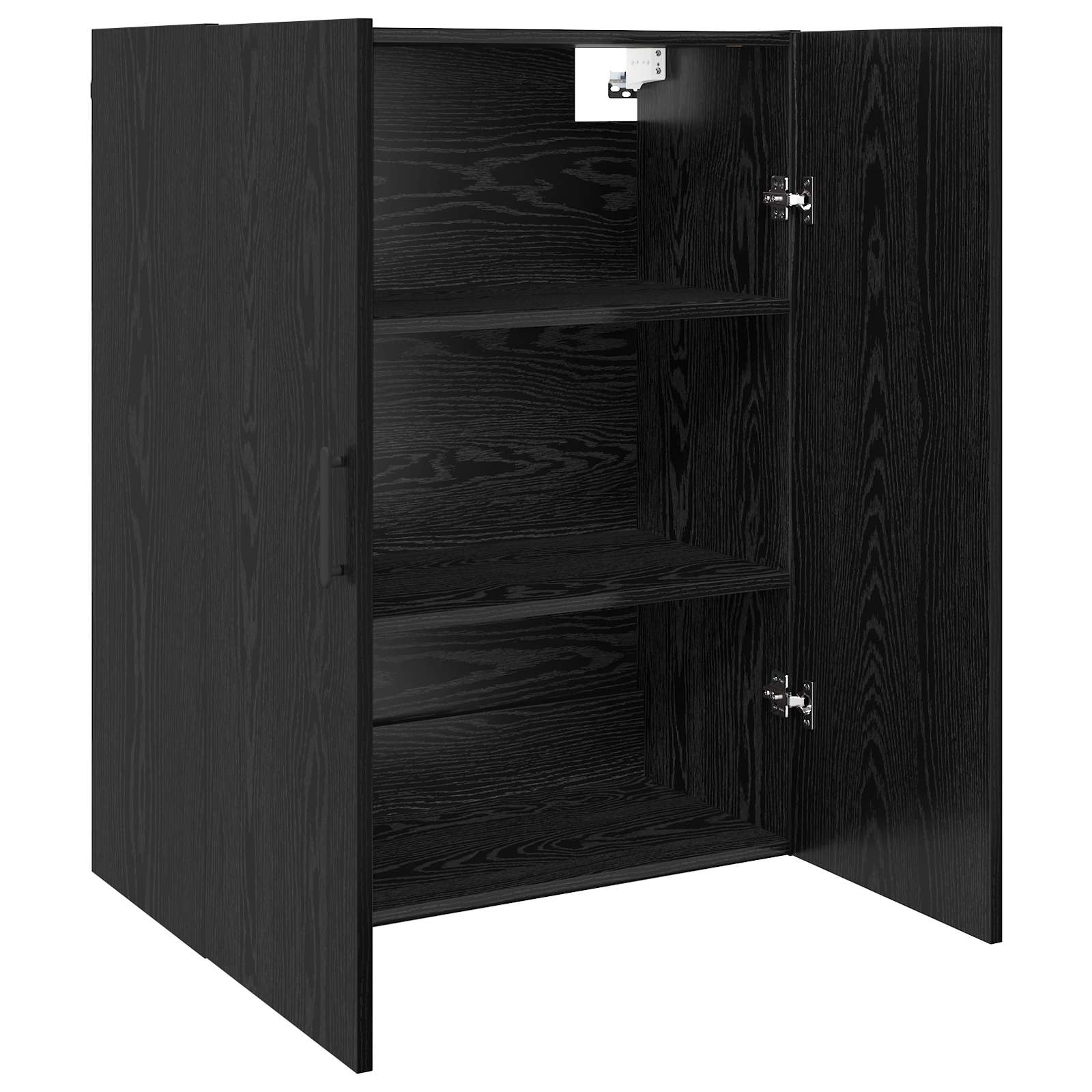 vidaXL Szafka ścienna Czarny Dąb 69,5 x 34 x 90 cm Drewno inżynieryjne
