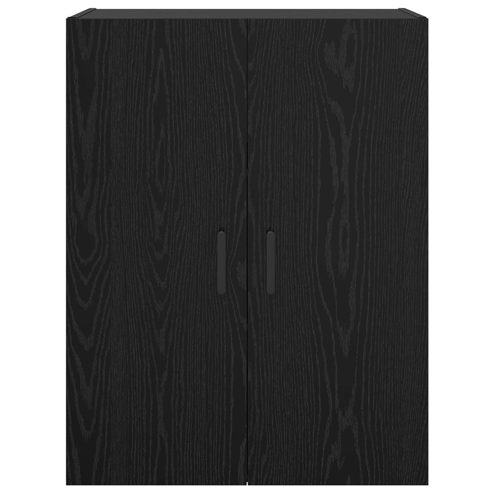 vidaXL Szafka ścienna Czarny Dąb 69,5 x 34 x 90 cm Drewno inżynieryjne