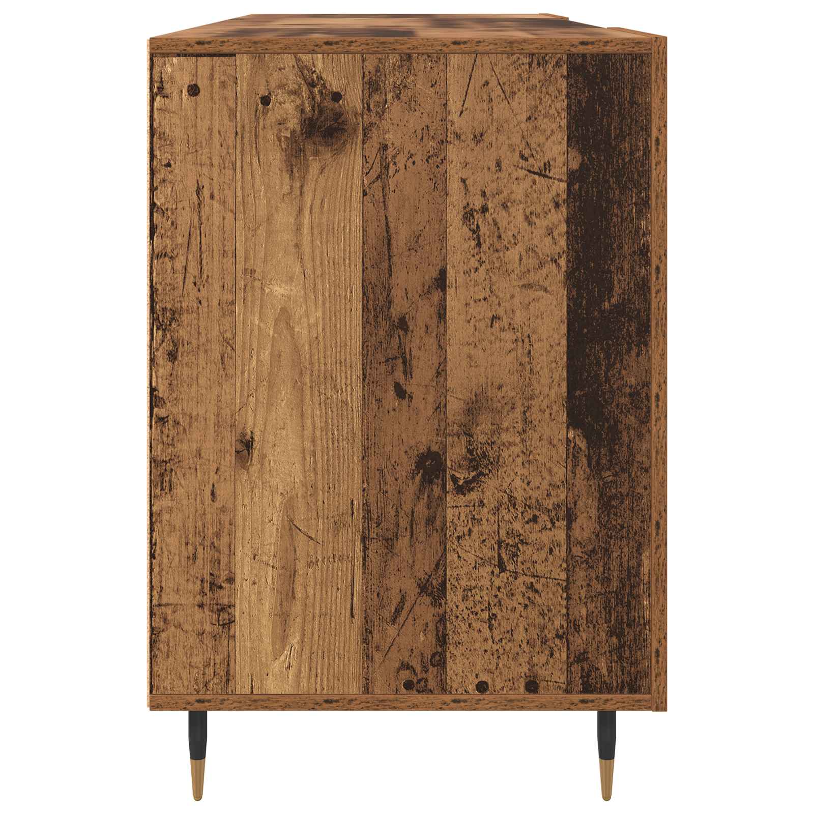 vidaXL Biurko Stare drewno 140 x 50 x 75 cm Materiał drewnopochodny