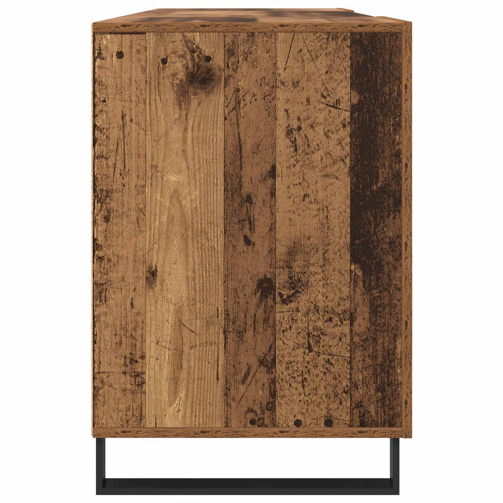 vidaXL Biurko Stare drewno 140 x 50 x 75 cm Materiał drewnopochodny