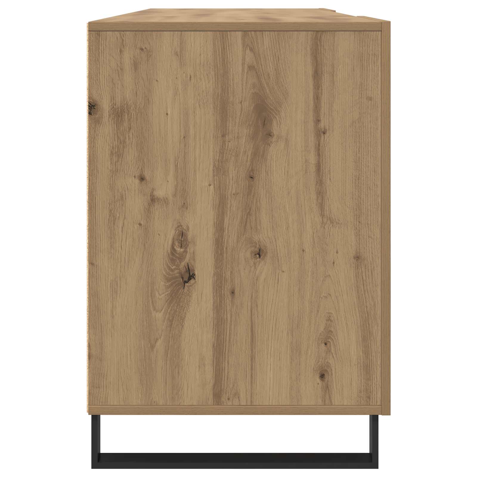 vidaXL Biurko dąb artisan 140 x 50 x 75 cm Materiał drewnopochodny