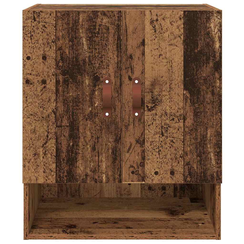 vidaXL Szafka ścienna Stare drewno 60 x 31 x 70 cm