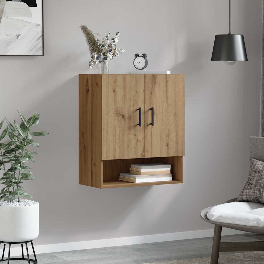 vidaXL Szafka ścienna Dąb rzemieślniczy 60 x 31 x 70 cm