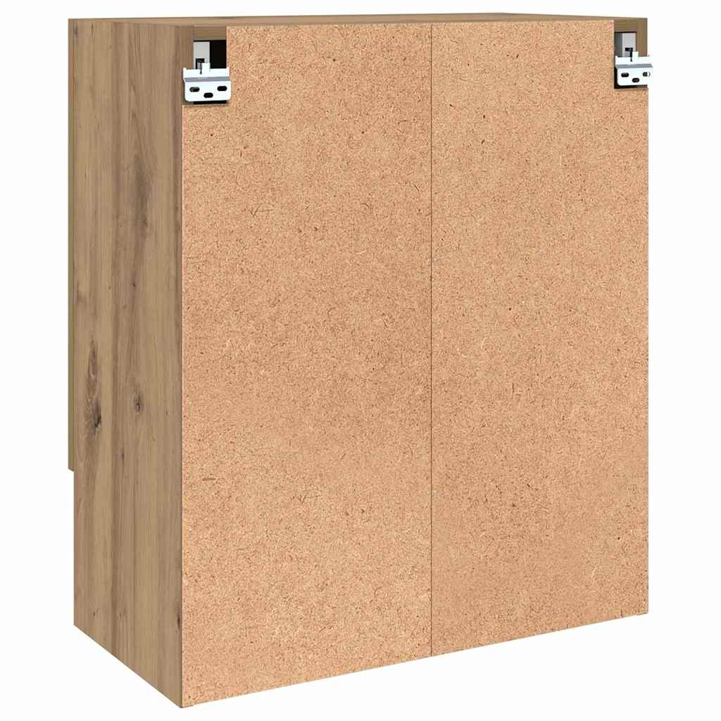 vidaXL Szafka ścienna Dąb rzemieślniczy 60 x 31 x 70 cm
